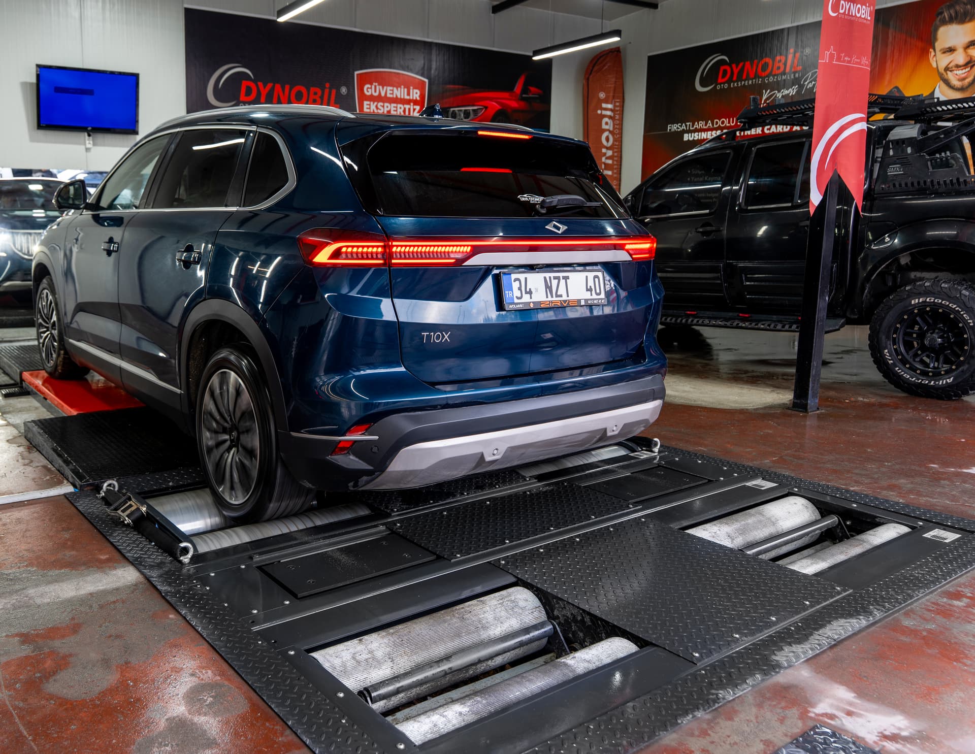 TRAKTÖR VE İŞ MAKİNALARI MUAYENE İSTASYONU TEST SETİ